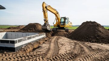 Обратная отсыпка фундамента