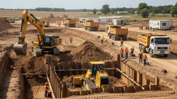 Устройство котлованов в грунтах