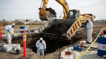 Вывоз загрязненного грунта