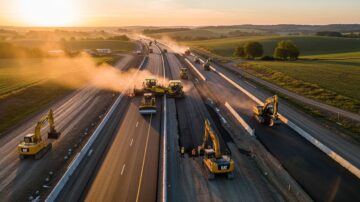 Строительство новых дорог