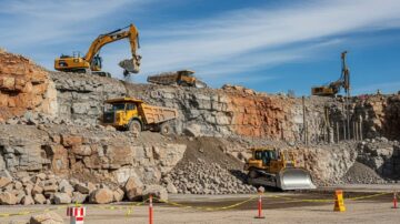 Разработка скального грунта