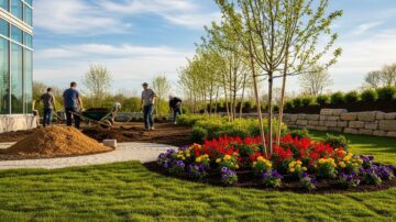 Благоустройство после строительных работ