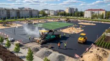 Асфальтирование детских площадок