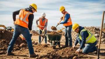 Земляные работы вручную