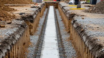 Ленточный фундамент