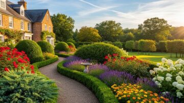 Благоустройство участка загородного дома