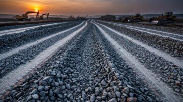 Дороги из боя бетона