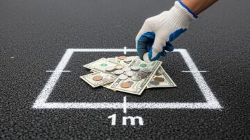 Стоимость 1 м² асфальта