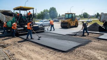 Замена асфальта