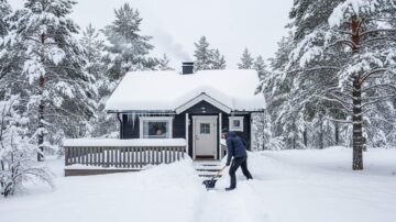 Вывоз снега с дачного участка