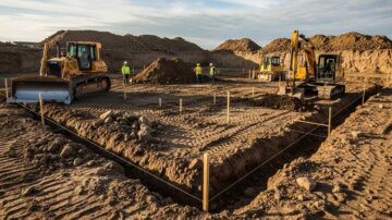 Подготовка участка под фундамент