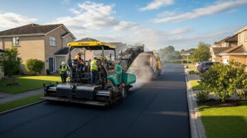 Укладка асфальта частных домов