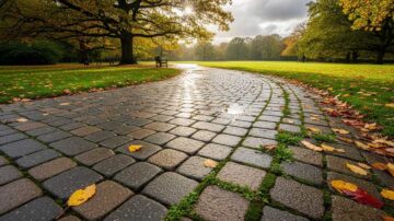 Мощение парка