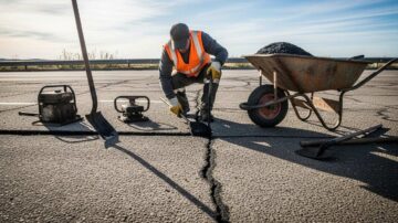 Стоимость ремонта асфальта