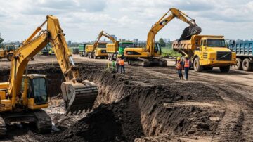 Организация вывоза грунта