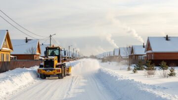 Уборка снега в снт