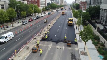 Устройство дорог тротуаров