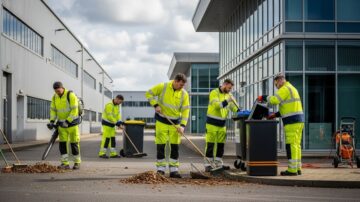 Уборка территории объектов