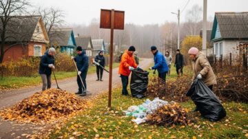 Уборка территории СНТ