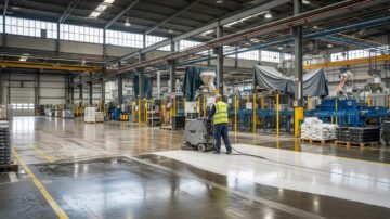 Уборка территории завода