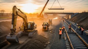 Строительство железнодорожной инфраструктуры