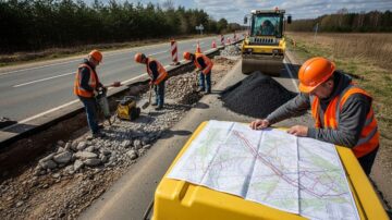 Ремонт дорог картами