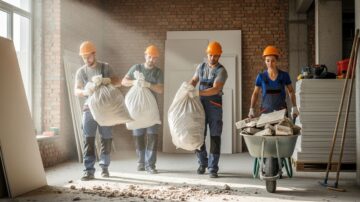 Вывоз строительного мусора с грузчиками